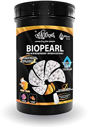 Haquoss Biopearl - Material filtrante, 900 Gramos