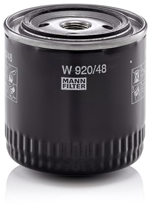 MANN-FILTER, W 920/48 Ölfilter | Für PKW, Hohe Filtrationsleistung, Optimaler Motorschutz, Hochwertige Dichtung, Echte OE-Technologie