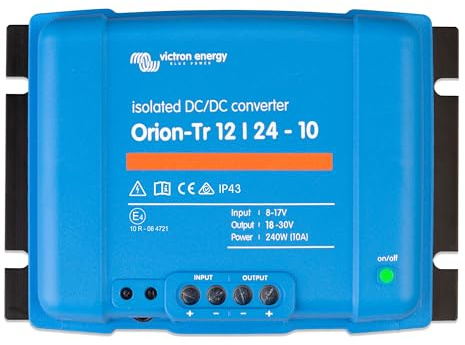 Victron Energy Orion TR IP43 12/24V 10 A 240 W Convertisseur CC-CC, Isolé
