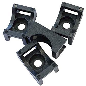 Cable Tie Base 100pcs (Very Strong) Multi use (Black or White) Up to 9mm Cable Ties (Uk Made!!)