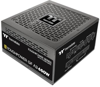 Thermaltake Toughpower GF A3 650W Gold | Voll-modular | ATX 3.0 | PCIe Gen 5, inkludiert Netzteil, Anschlusskabel