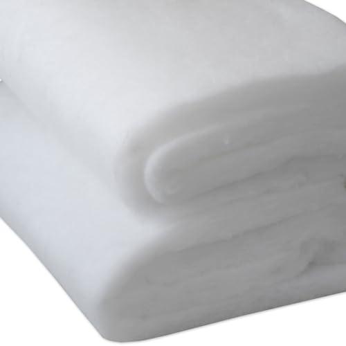 Nurtextil24 Volumenvlies 400g/m² 3m x 160cm Quilt Polstervlies 40mm Dick | Polsterwatte waschbar - Vlieswatte Füllung für Kissen, Decken und Sofapolsterung - Vlieszuschnitte