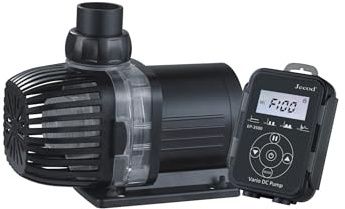Jebao Jecob EP3500 DC Aquarium Return Pump with LCD Controller, 924GPH /3500LPH, 11.4 feet max Lift, Speed Adjustable, Aquariums, Ponds, Fountains, Sump, Hydroponics, Ultra Quiet, Energy Saving.
