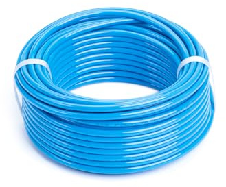 Tubo flessibile per aria compressa in PU poliuretano Ø 4 x 6 mm lunghezza 50 mt. 100% Made in Italy