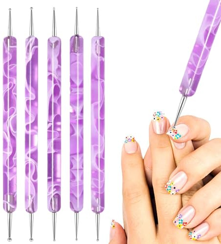 Nail Dotting Tools Comfortable Grip Manicure Gadget