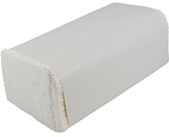 SEMYTop Papierhandtuch 25x23 cm, 2-lagig, weiß, ZZ-Falz, 4.000 Stück
