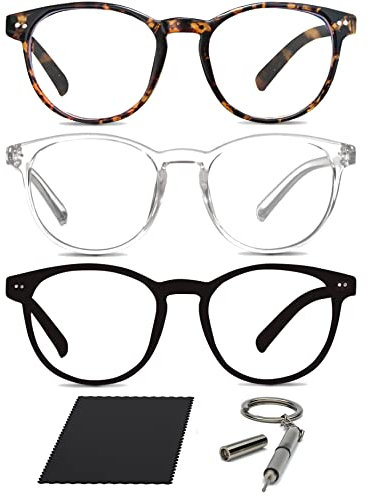 Riccardo Materossi® - Premium 99.9% Blue Light Blocking Glasses (380-410nm) - Reduce Headaches and Improve Sleep - UK Based Brand