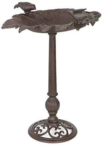 Moritz Vogeltränke 43 x 38 x 57 cm Gusseisen Wildvogeltränke Vogelbad Vogeltrinkschale Vogelbecken