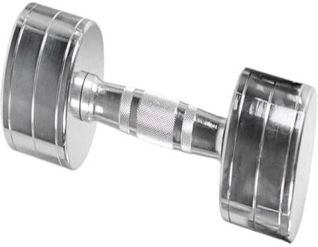 Hanteln aus reinem Stahl für Männer und Frauen, Heimfitnessgeräte, Heimtraining, 1 kg–10 kg, galvanisierte Hanteln, Hantel-Set