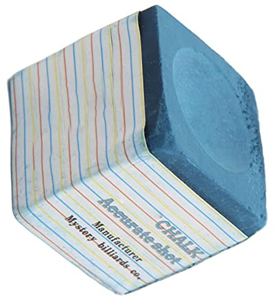GEERYZHE Gesso per Stecca da Biliardo, Gesso per Stecca da Biliardo Professionale Blu Forte Adesione Gesso per Stecca da Biliardo Antipolvere Forma Arrotondata Gesso per Stecca da
