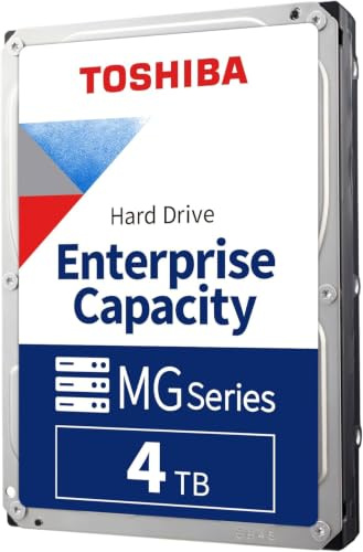 Toshiba 4TB Interne Festplatte MG04ACA400EY 3,5 Zoll HDD SATA 7200RPM 128MB Cache (Reconditionné)