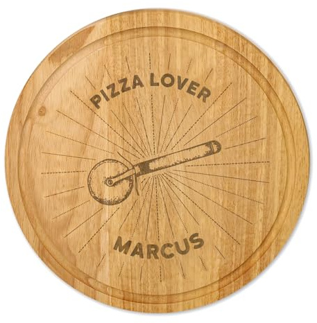 Personalised Wooden Pizza Serving Board Chopping Board Cheese Board Serving Board Cutting Novelty Gift Birthday Christmas Housewarming