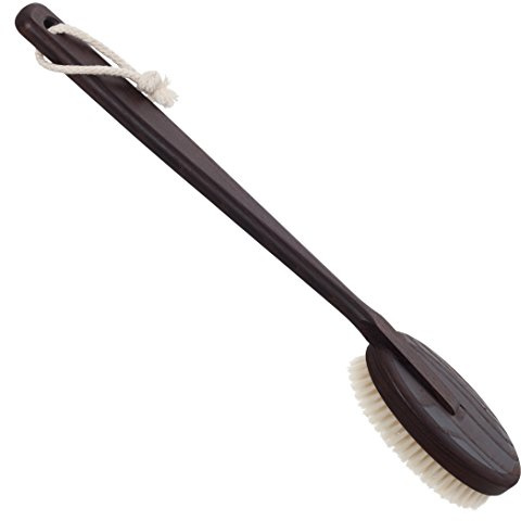 Brosse du Dos pour Bain Bois Foncé 45cm