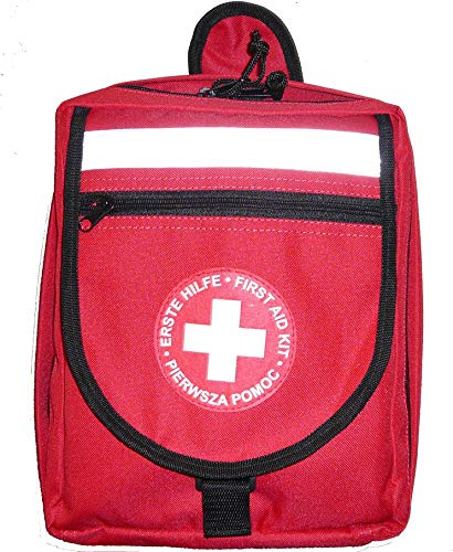 Leina-Werke Erste-Hilfe-Notfall-Rucksack mit Inhalt rot