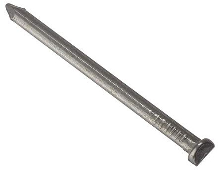 Forgefix Foroh75b250 Clou à tête perdue ovale Finition brillante 75 mm Poids du sac