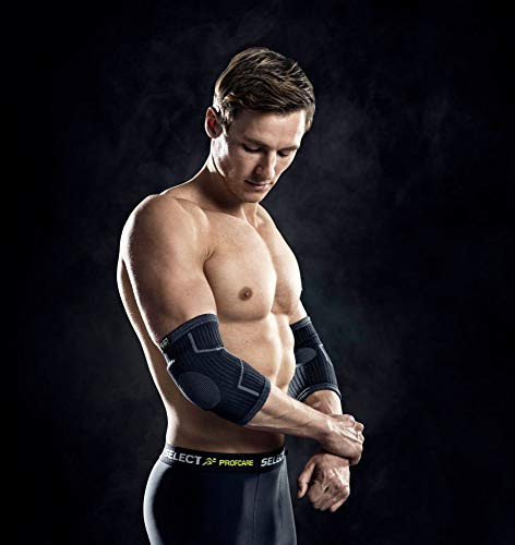 Derbystar unisex – vuxna armbågsbandage 7059 armbågsbandage, svart, L