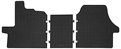 Gummi Fußmatten passend für Citroen Jumper II ab 2007/Fiat Ducato III/Peugeot Boxer II ab 2006/Toyota Proace Max ab 2024 AZUGA AZ10090726 Gummimatten Automatten