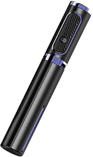 ZRDSZWZ Perche à selfie professionnelle avec trépied intégré Bluetooth et retardateur pour téléphone (couleur : blanc) (couleur : noir)