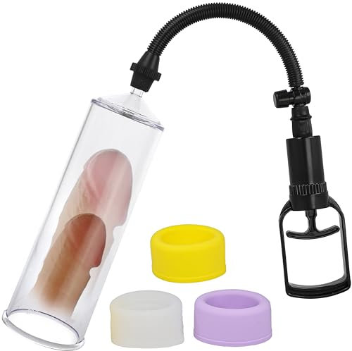 Pennispumpe für mann mit 3 Dichtungen Erektions Sex spielzeug für die männer extrem Penispumpe Männer Sexspielzeug für Penis Erektion Penis pumpe Vakuumpumpe für den mann Vakuumpumpe männer P02