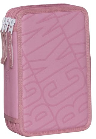 Beckmann Federmäppchen 3-Fold Pencil Case Pink Altrosa
