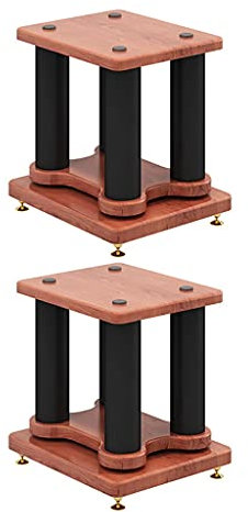 GLigeT Lautsprecherständer Sound-Rack, Boden-Sound-Surround-Rack, Medien-Rack, Sound-Lautsprecherständer mit Stahlrahmen, 2 Packungen Speaker Stand (Size : S-30)