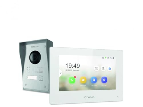 CHACON Video-Türsprechanlage mit WLAN, kabelgebunden