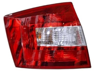 OKNGHPLIU Auto Rückleuchten für Skoda Spaceback 2014-2019, Rücklicht Komplettsets Bremslichter Sicherheit Licht Schlussleuchte Ersatz Zubehör,A/Red-A/Left Side