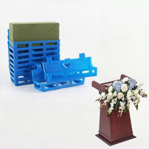 Yately Outils D'arrangement Floral pour Podium，Pack De 5 Outils De Placement De Fleurs en Argile，Crochets en Mousse pour Podium, Utilisation Décorative pour Les Discours sur Le Podium(5 PCS)