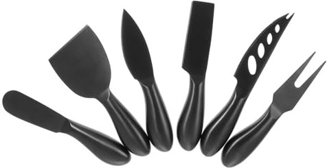 Cabilock Set Di 6 Affettatrici Per Formaggio in Acciaio Inossidabile Set Di Utensili Da Cucina Comodi Da Impugnare Materiale Robusto