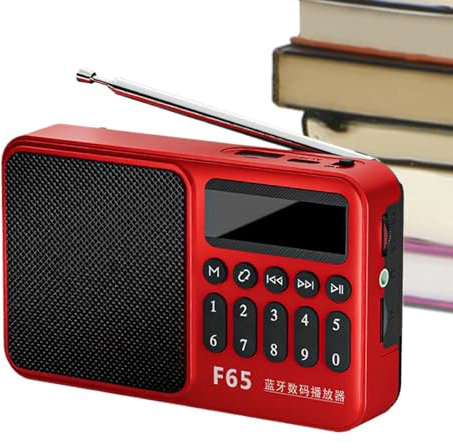 Radios Portátiles Am FM - Radio a Pilas con USB - Altavoz MP3 con USB para Oficina, Cocina, Coche, Viajes, Camping y Hogar