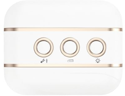 Yuemeuy Coupe-Ongles Électrique | Polisseur Rechargeable 3 Vitesses | Coupe-Ongles Rechargeable 2 en 1 avec Lumière LED pour Soins des Ongles,Pour Hommes et Femmes Manucure à Domicile ou en