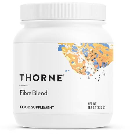 Thorne FiberBlend - Präbiotisches Ballaststoffpulver zur Unterstützung der Regelmäßigkeit und einer Ausgeglichenen GI-Flora - 330 g