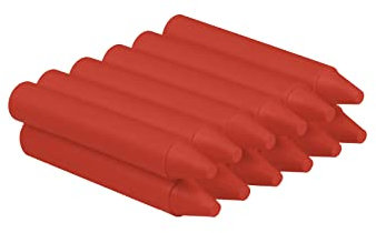 Jovicolor 980 – Wachsmalstifte, 12 Stück, Rote Farbe