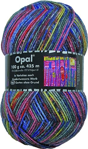 Hundertwasser 4-fach 3205 - 467 Garten ohne Grund