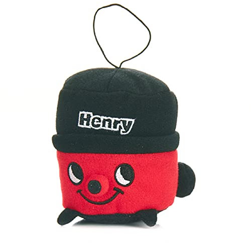 Henry Hoover Bildschirmreiniger - Offiziell lizenziert Henry Hoover, Mikrofasertuch, Handy, Brillen & Geräte Reiniger, tragbar, leicht mit Trageband, Neuheits-Strumpffüller