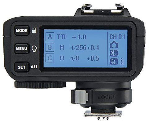 Godox X2T-N Disparador para Nikon, 2.4G Transmisor de Disparo de Flash inalámbrico para Soporte de Nikon i-TTL HSS 1 / 8000s Función de Grupo LED Panel de Control Actualización de firmware | Flash inalámbrico para Soporte de Nikon i-TTL HSS 1 / 8000s Función de Grupo LED Panel de Control Actualización de firmware