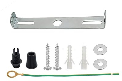 LEDSone Deckenrosette im Vintage-Stil, mit Zubehör, 120 mm