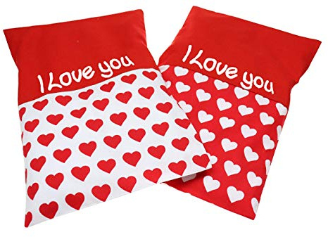 Personalisiertes Wärmekissen Herz 19x30cm mit Namen oder Spruch Frauen Mädchen Körnerkissen Babygeschenk Rapskissen - Herzkissen zum wärmen mit Wunschbeschriftung