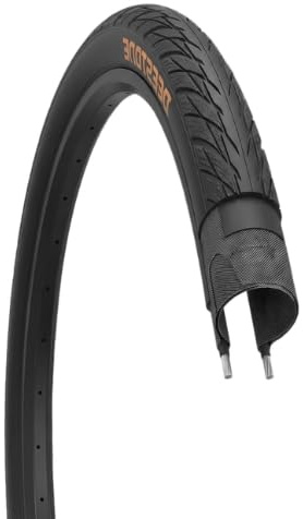 1 neumático 700 x 25C (25-622) Deestone ON OFF ROAD, Corsa, Gravel Bike D839 negro | Neumático de carretera de goma para bicicleta