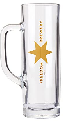Freedom Brewery 1/2 Pint Glass Tankard