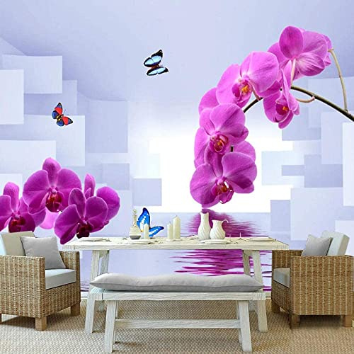 Photo Wallpaper 3D Space Expansion Pansies Wallpaper Living Room Bedroom Office Corridor Decoration Murals Modern Wall Decoration - Wall Posters Peel and Stick Wall Art Wall Stickers 140x70 cm