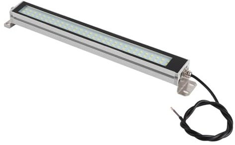 24V 12W IP67 Impermeable Tubo De Luz De Máquina, Luz De Trabajo LED CNC Machine Shop, CNC Industrial Máquina Internera Iluminación LED Con Cubierta Transparente, Garaje Almacén Taller Sótano