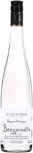 NUSBAUMER - Liqueur de Bergamote - Origine : Alsace/France - 35% Alcool - Bouteille de 70 cl