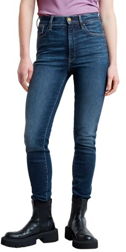 G-Star RAW Kafey Ultra High Skinny Jeans, Blå (Faded Zonal Wind D15578-d760-g728), 25W x 32L
