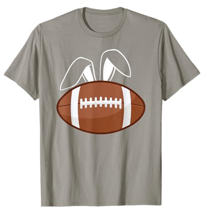 Bunny Ears American football Happy Easter T-Shirt