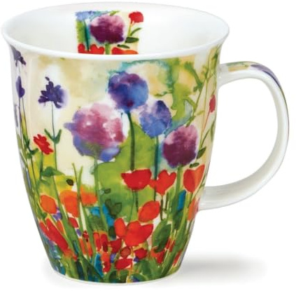 Dunoon Becher Nevis Bright Blooms Purple - 0,48l