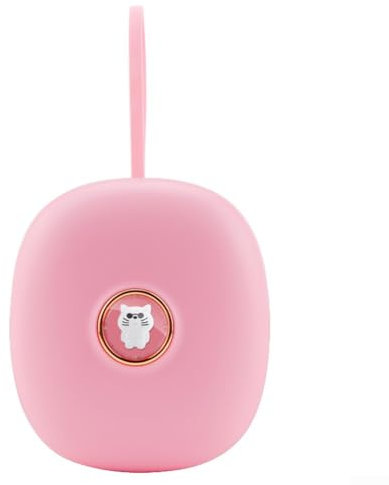 Sveglia vibrante per chi dorme pesante, doppia sveglia digitale sotto il cuscino, sveglia portatile con intensità di vibrazione regolabile (rosa)