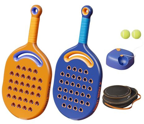 Generisch Tennistrainer Rebound Ball,Tennistrainer,Tennis-Übungs-Rebound-Ball mit Schnur - Tennis-Trainingsgerät mit langem elastischem Seil für Anfänger