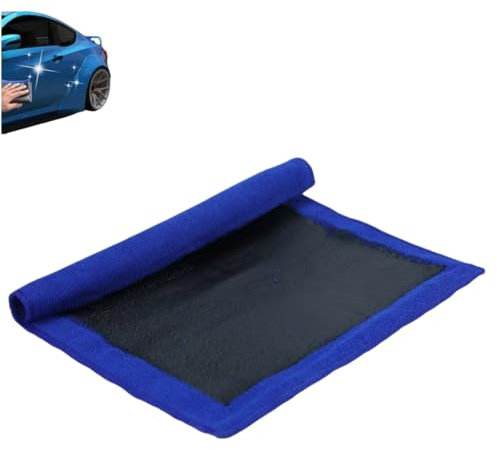 RETGJNC Toalla de Arcilla para Detalles de Autos, Toalla de Microfibra para Barra de Arcilla, Toalla de Arcilla para Limpieza de Autos y hogar, paño de Limpieza de Gamuza para Detalles de Autos