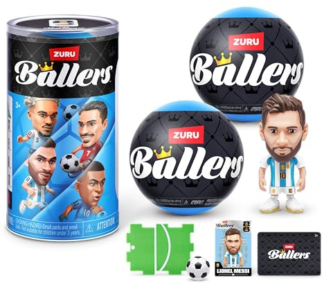 FIFA World Cup 2026™ Ballers Series 1 2 Pack by ZURU – Official Licensed Product Surprise Unboxing Soccer Collectible Sports Toy for Boys, Ages 3+